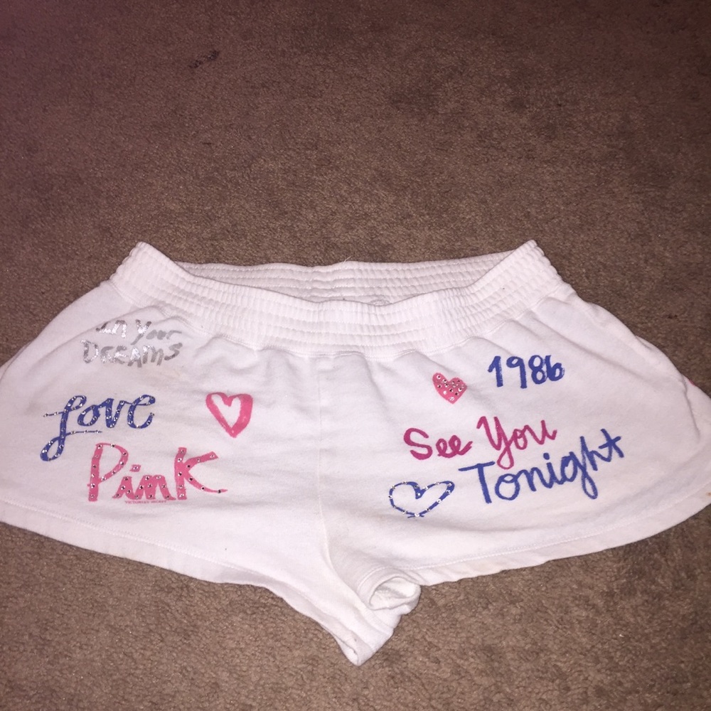 Pink shorts Victoria’s Secret